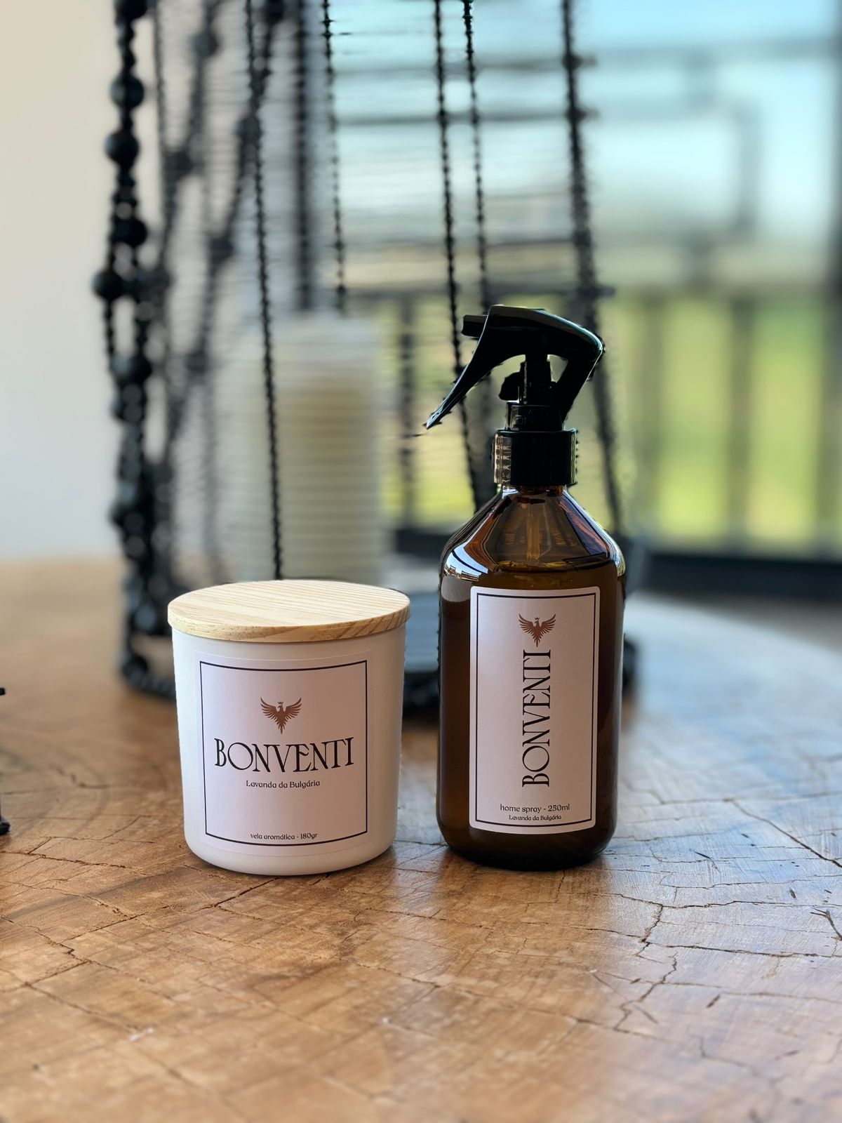 Home spray e vela corporativa personalizada para lojas, hotéis e pousadas