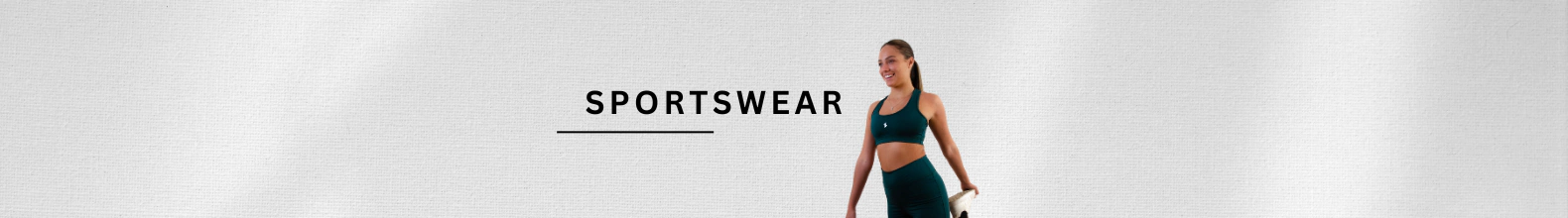 Banner de la categoría Sportswear