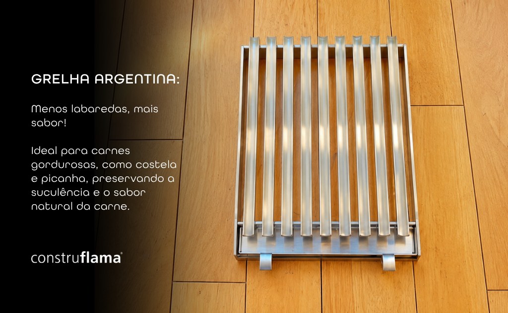 Grelha Argentina Construflama