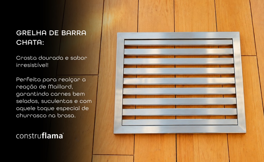 Grelha de Barra Chata Construflama