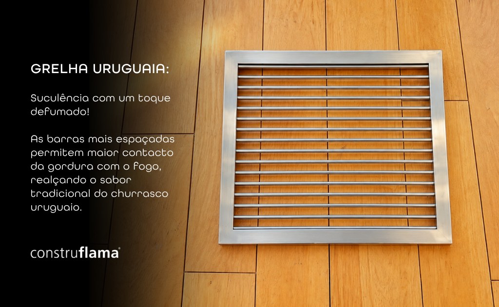 Grelha Uruguaia Construflama