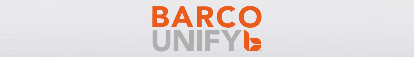 Banner de la categoría BARCO UNIFY
