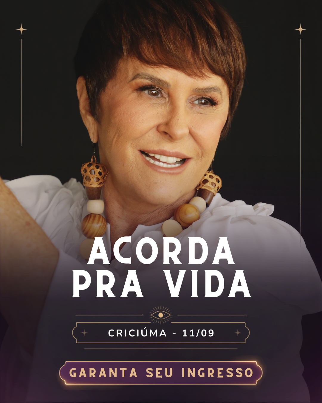 Márcia Sensitiva em Criciúma - 11 de setembro