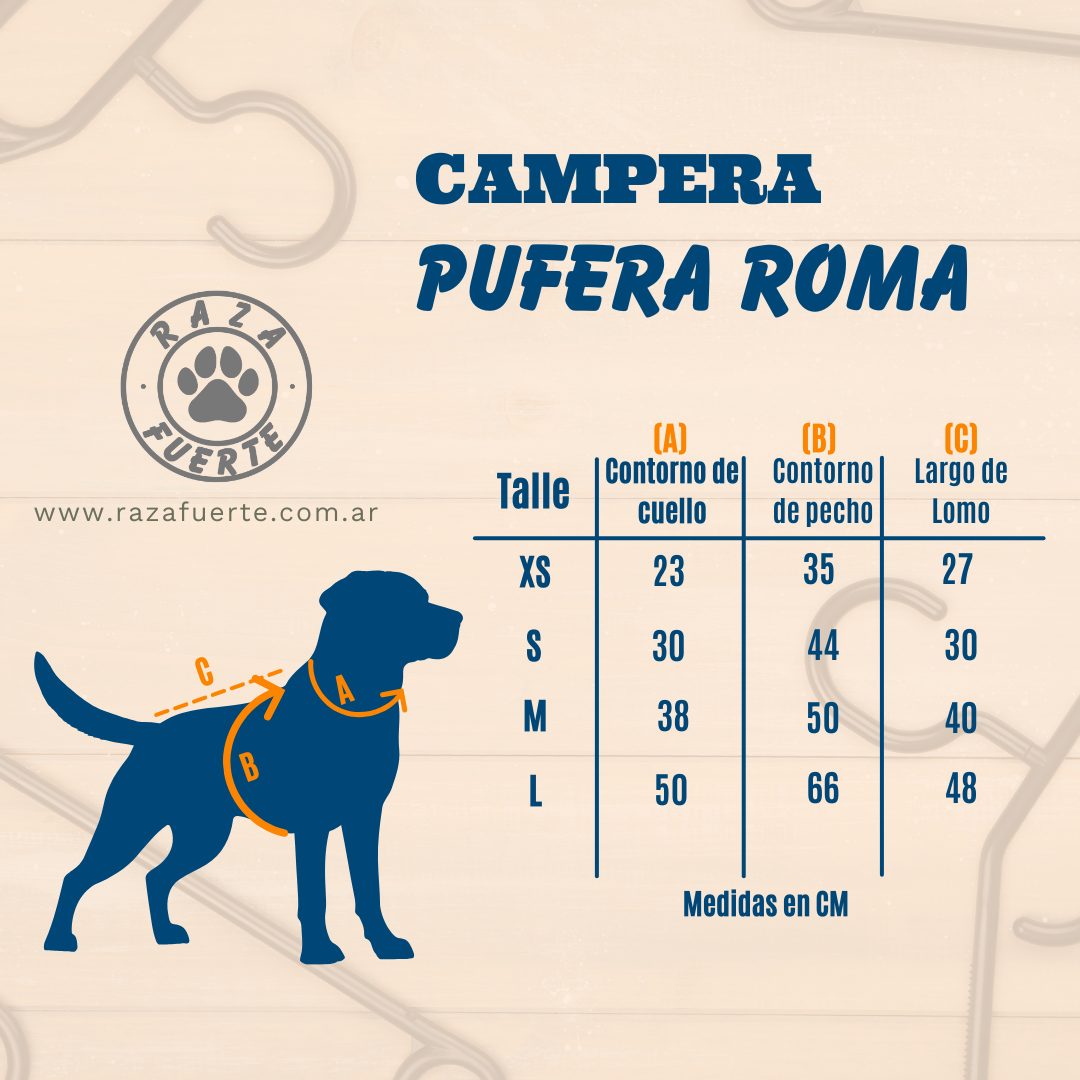 Campera Roma