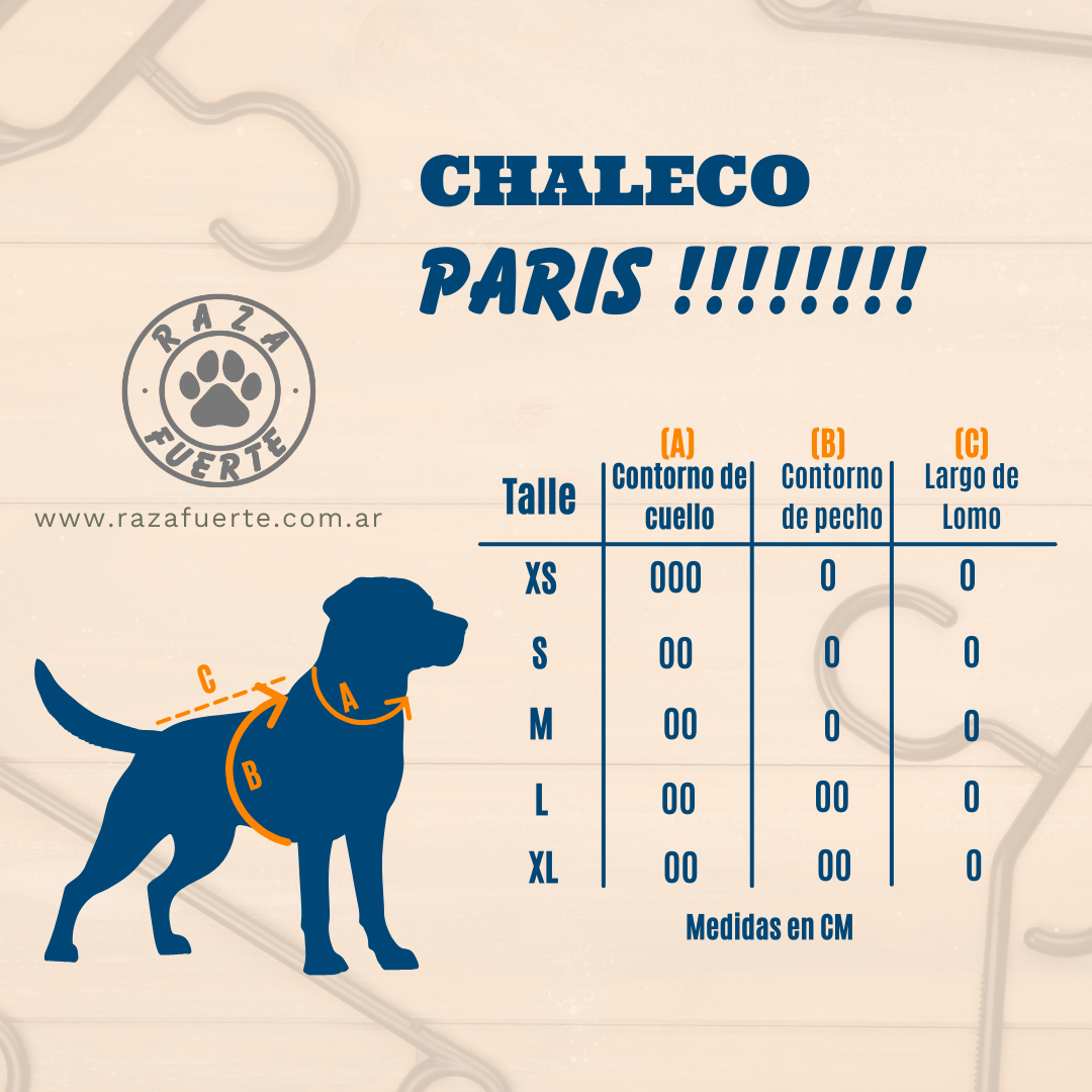 Chaleco Paris