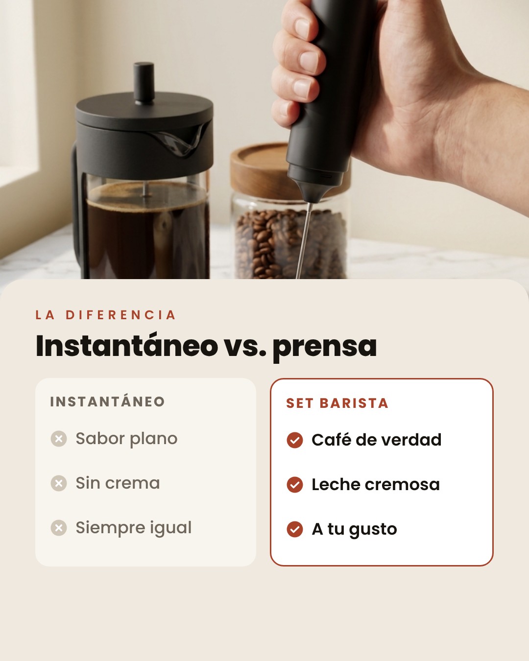 Instant&aacute;neo vs. prensa