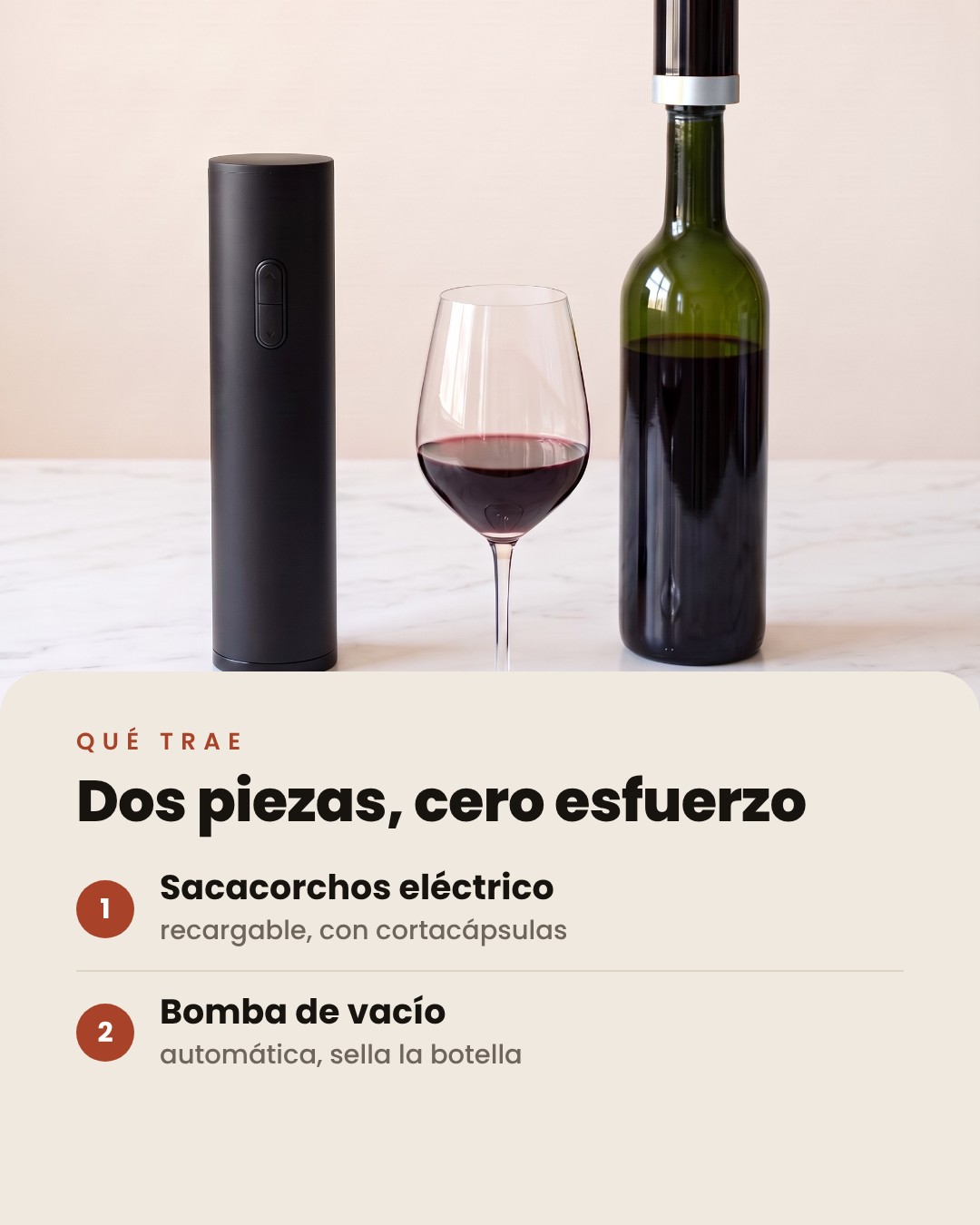 Qué trae el Set Sommelier