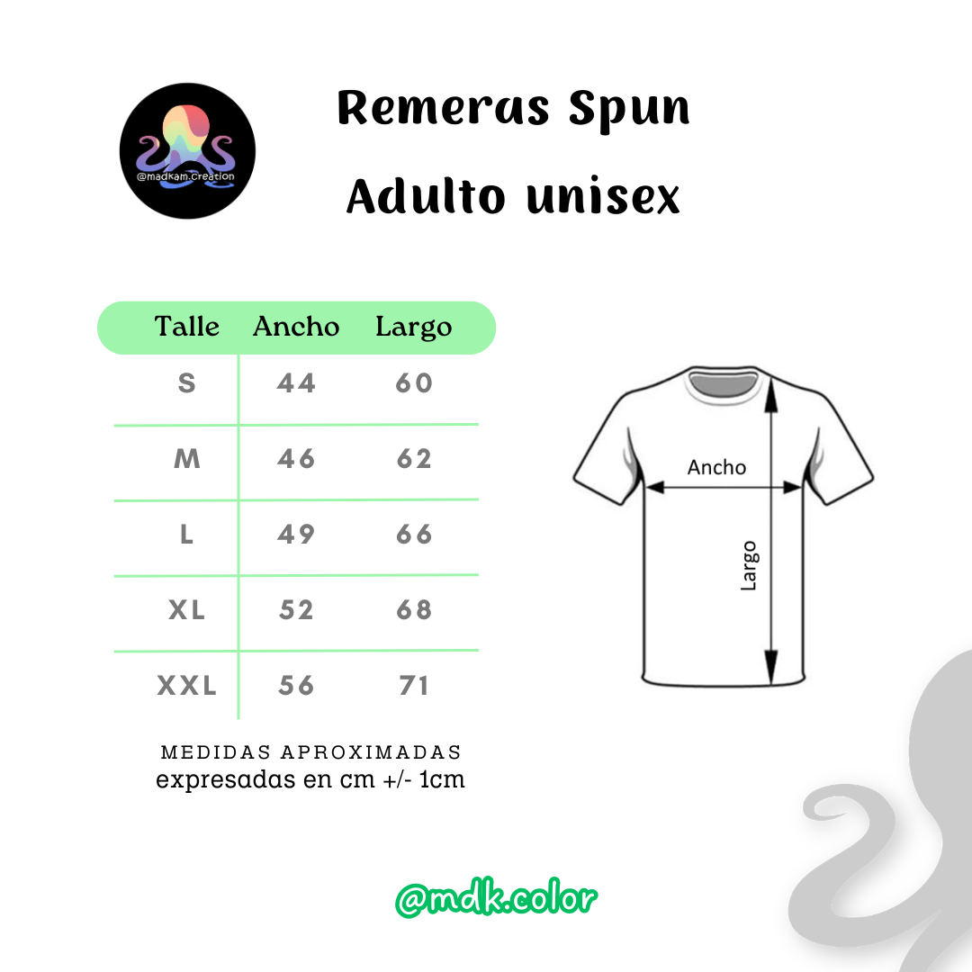 Remera Spun adulto