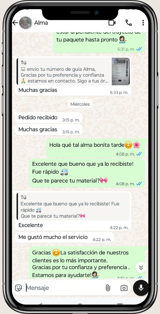 recomendacion de cliente