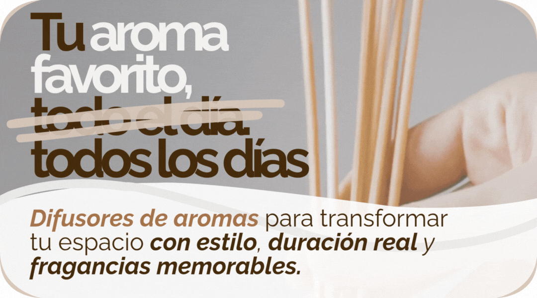 Difusor de aroma con varillas