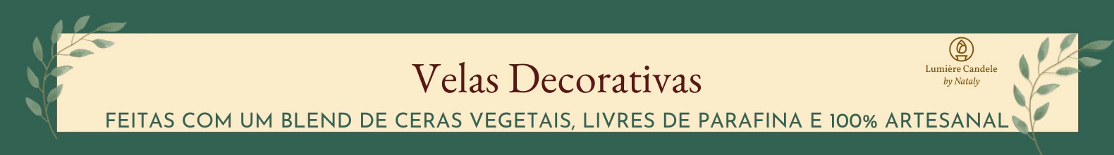 Banner da categoria Velas Decorativas