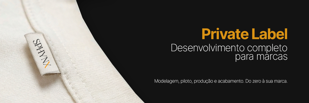 Sphynx Private Label - desenvolvimento completo de peças para marcas de streetwear