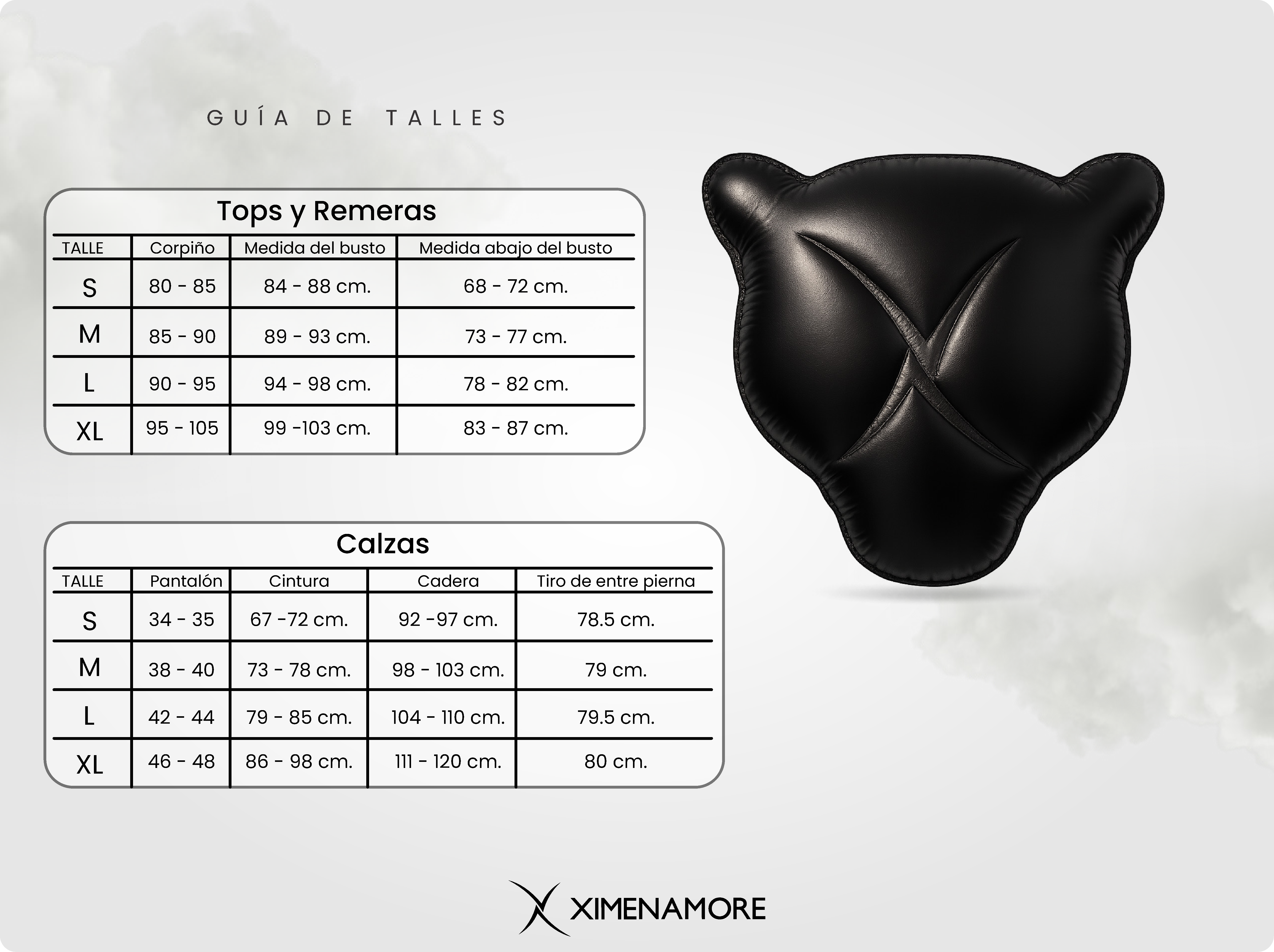 guia de talles ximenamore