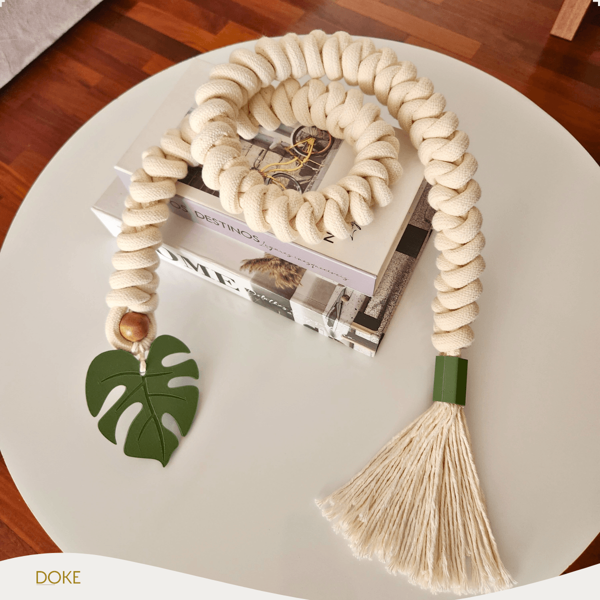 Colar de Mesa em Macramê