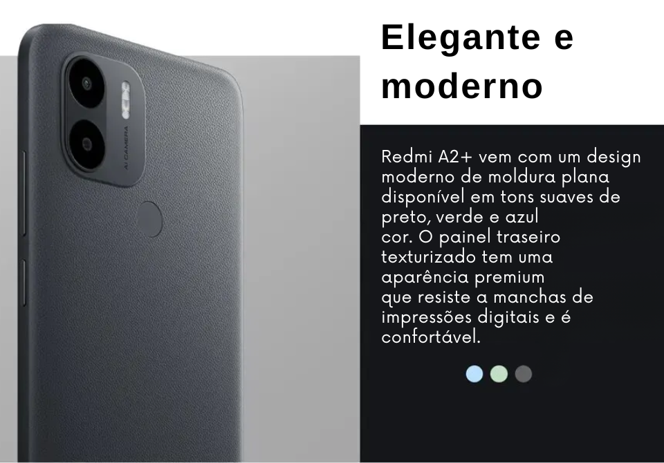 Xiaomi Redmi A2 Plus 64/3GB Ram Versão Global