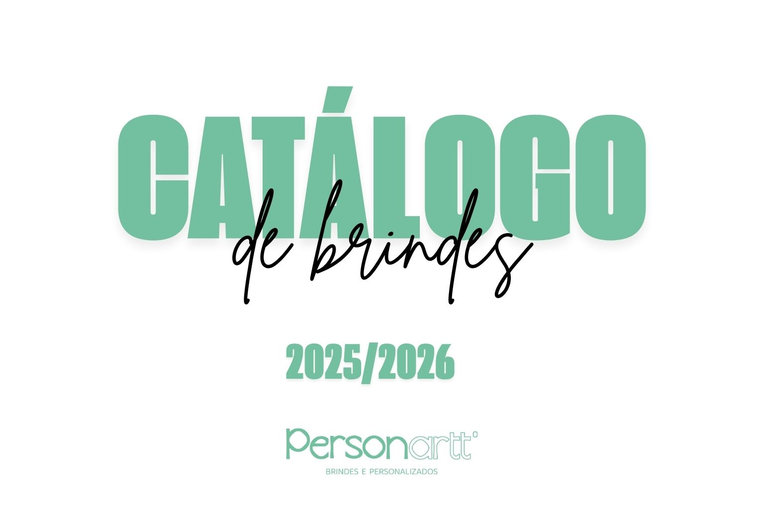 Catálogo de Brindes Personartt 2025/2026