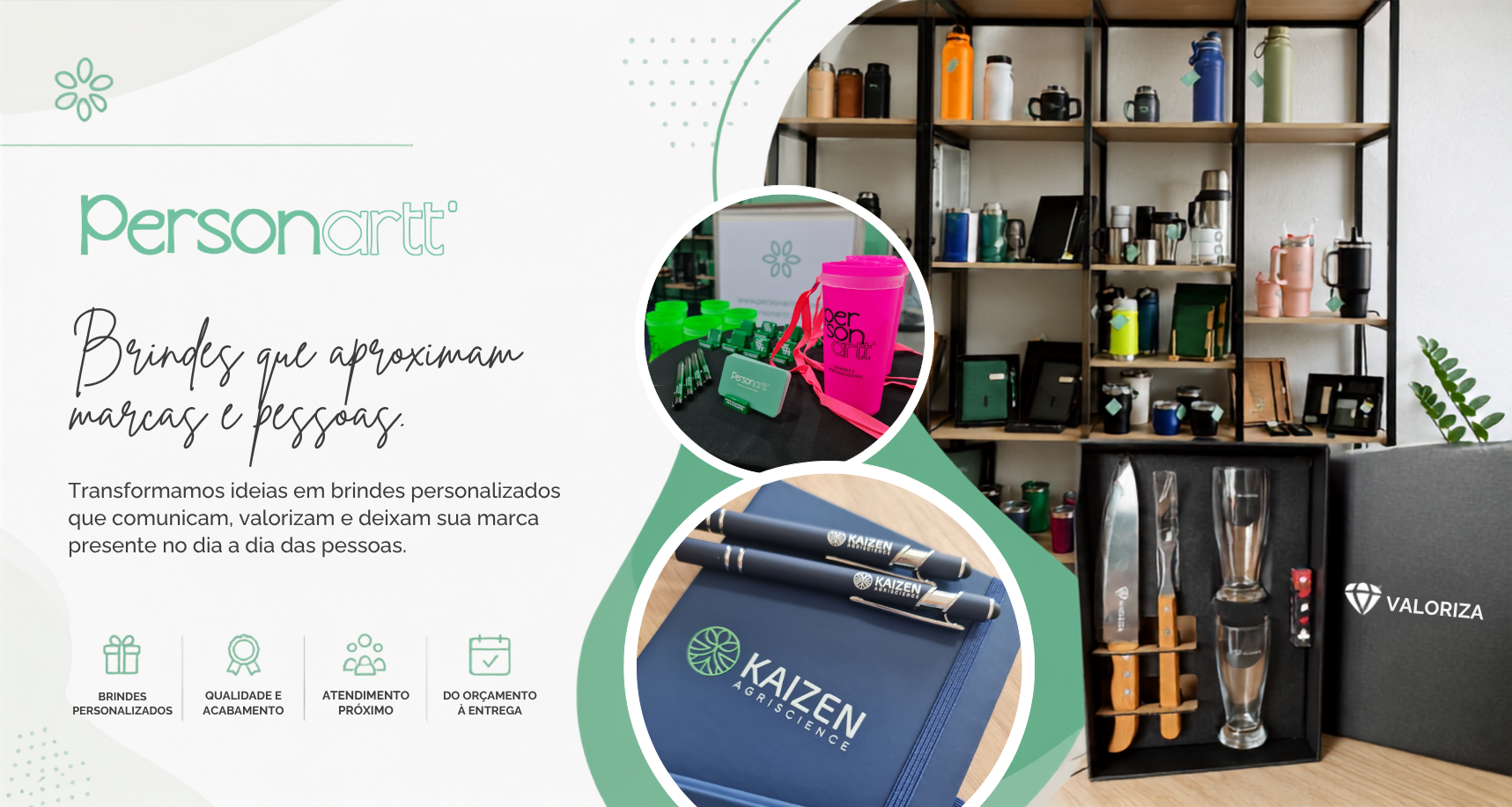 Sobre a Personartt Brindes e Personalizados