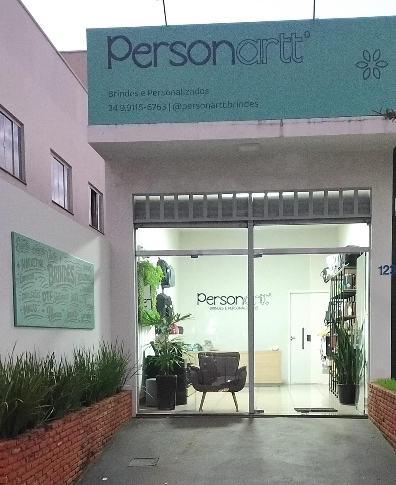 Loja física Personartt Brindes e Personalizados