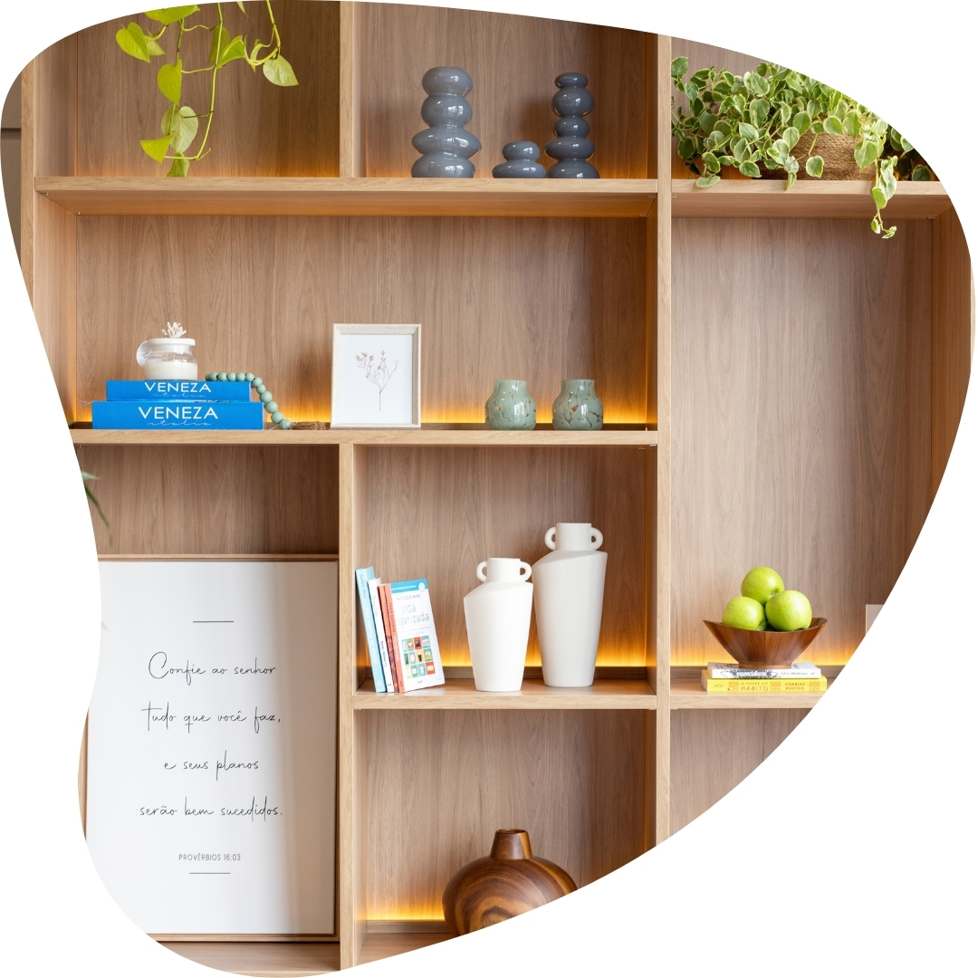 Ambientação personalizada Casa Biáh