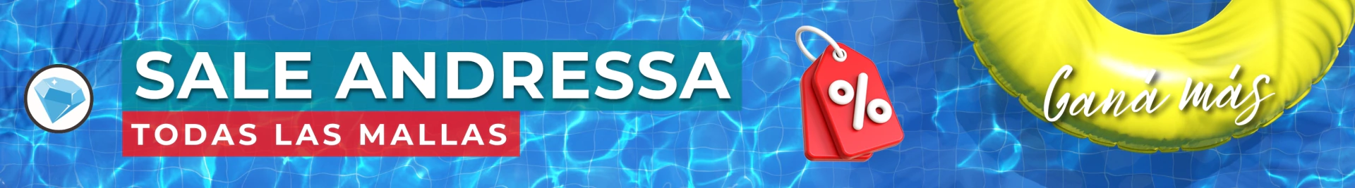 Banner de la categoría SALE ANDRESSA