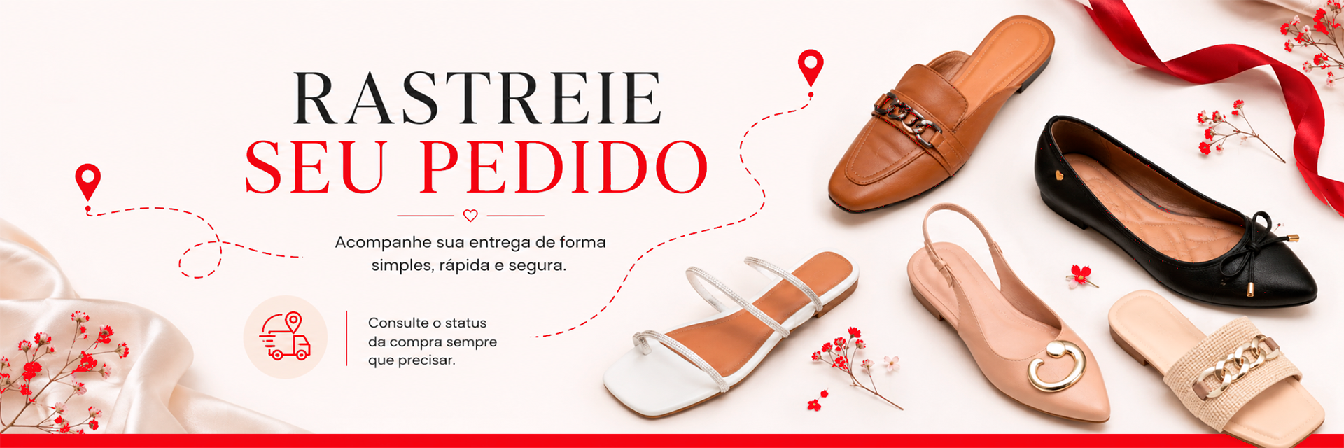 Rastreie seu pedido Amo Sapatilhas