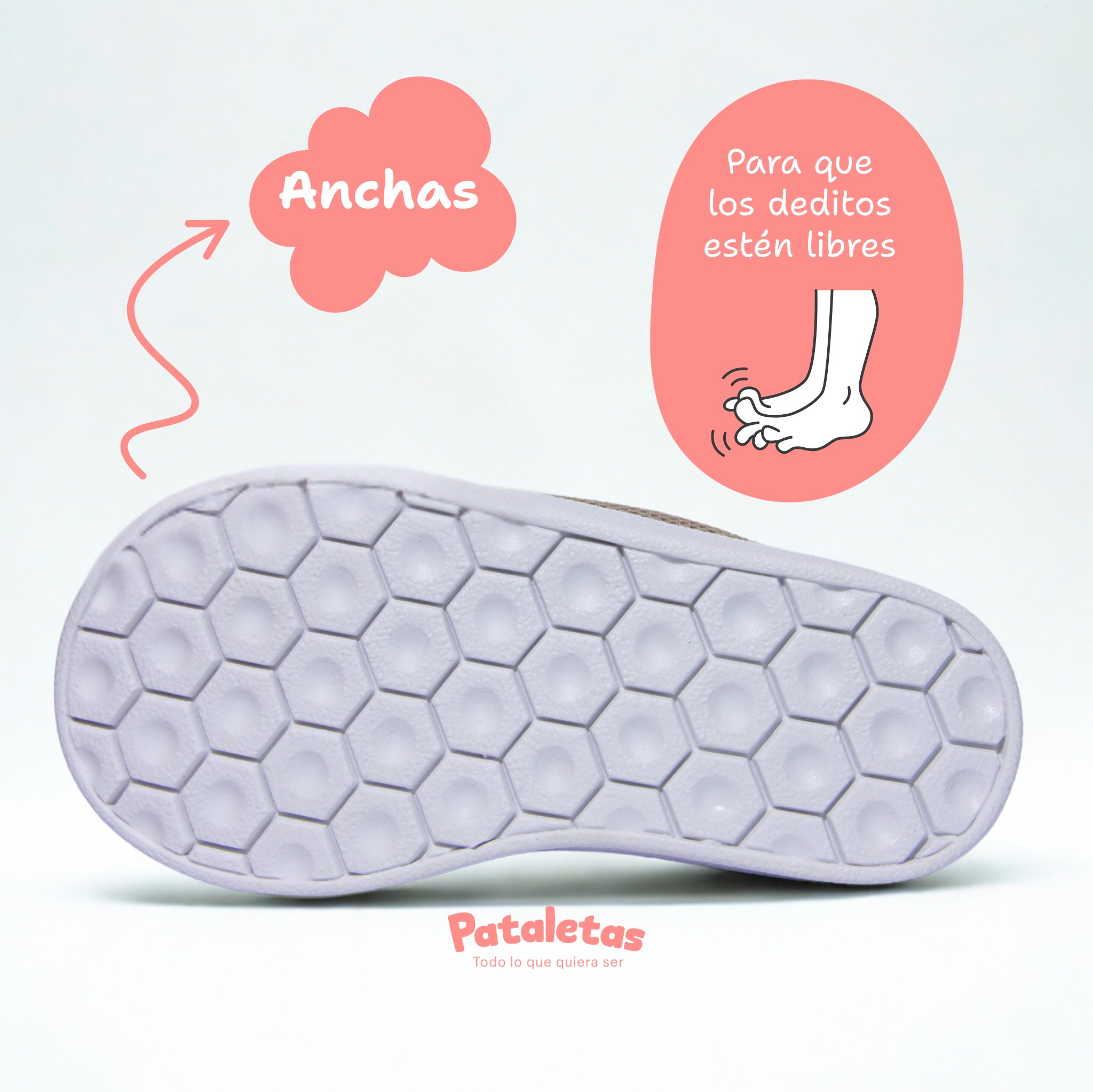 Zapatillas Otti unisex negras para primeros pasos de los bebes con suela blanca y puntera reforzada, anchas, livianas y flexibles