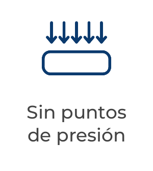 Sin puntos de presi&oacute;n