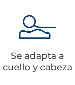 Se adapta a cuello y cabeza