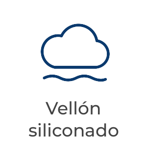 Vell&oacute;n siliconado
