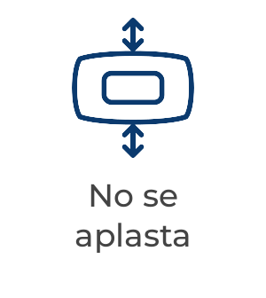 No se aplasta
