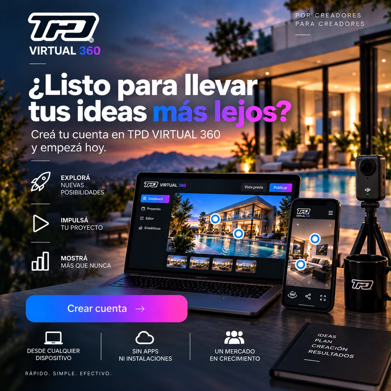 Llevá tus ideas más lejos