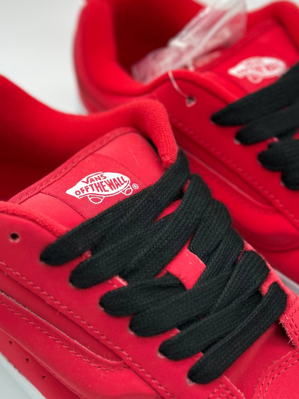 Vans Knu Skool Black Red