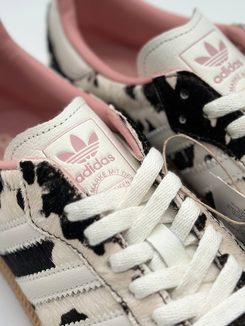 Zapatillas Adidas Samba OG Cow Print Lengüeta 