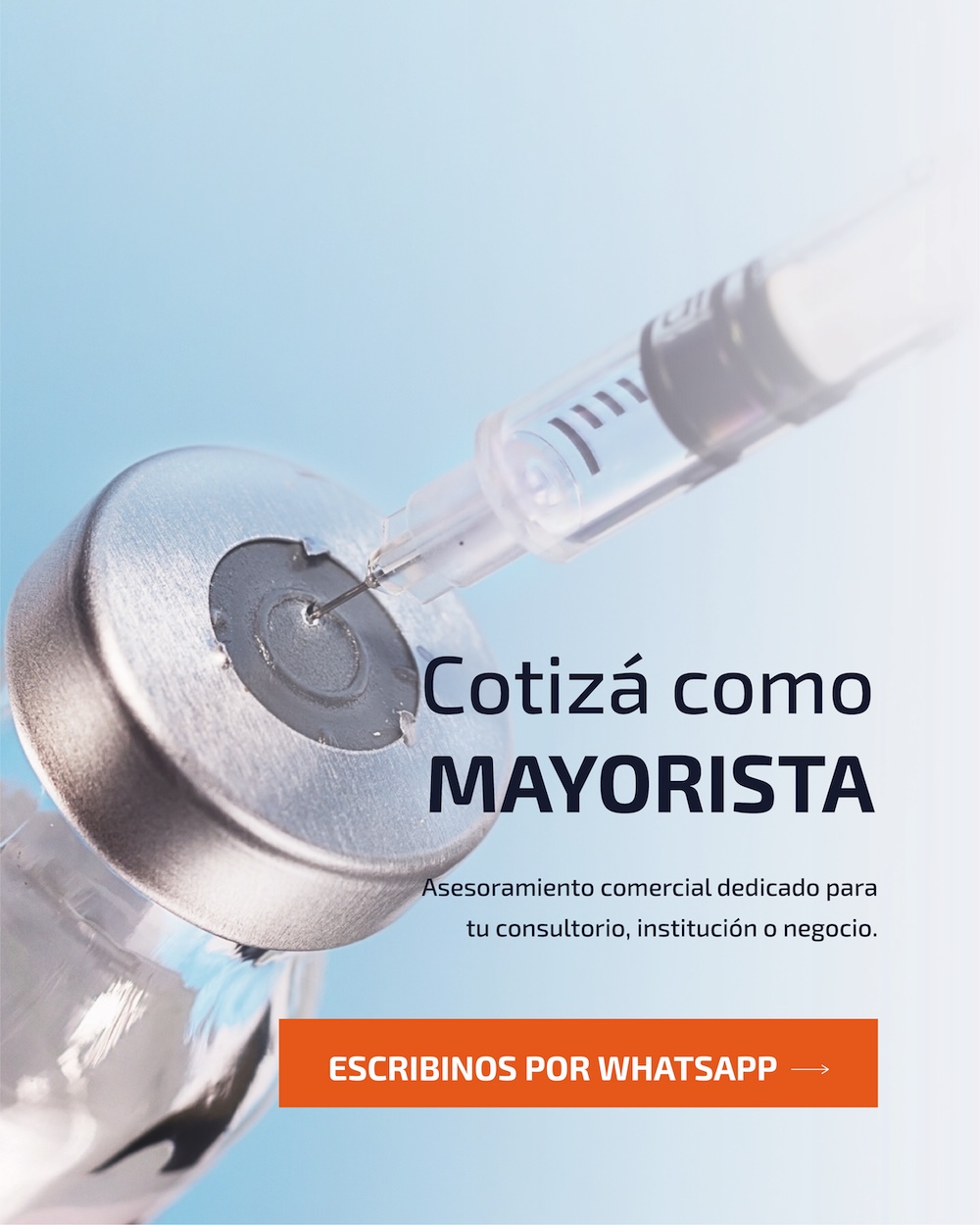 Cotizá como mayorista — Escribinos por WhatsApp