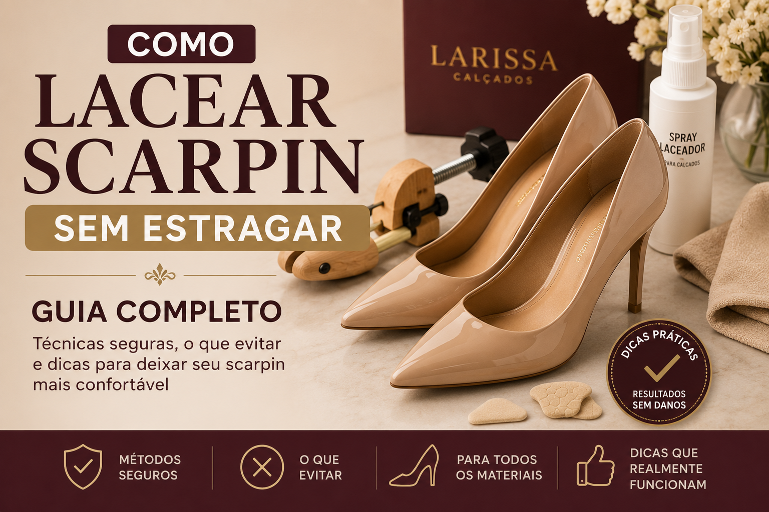 Como Lacear Scarpin Sem Estragar | Guia Completo