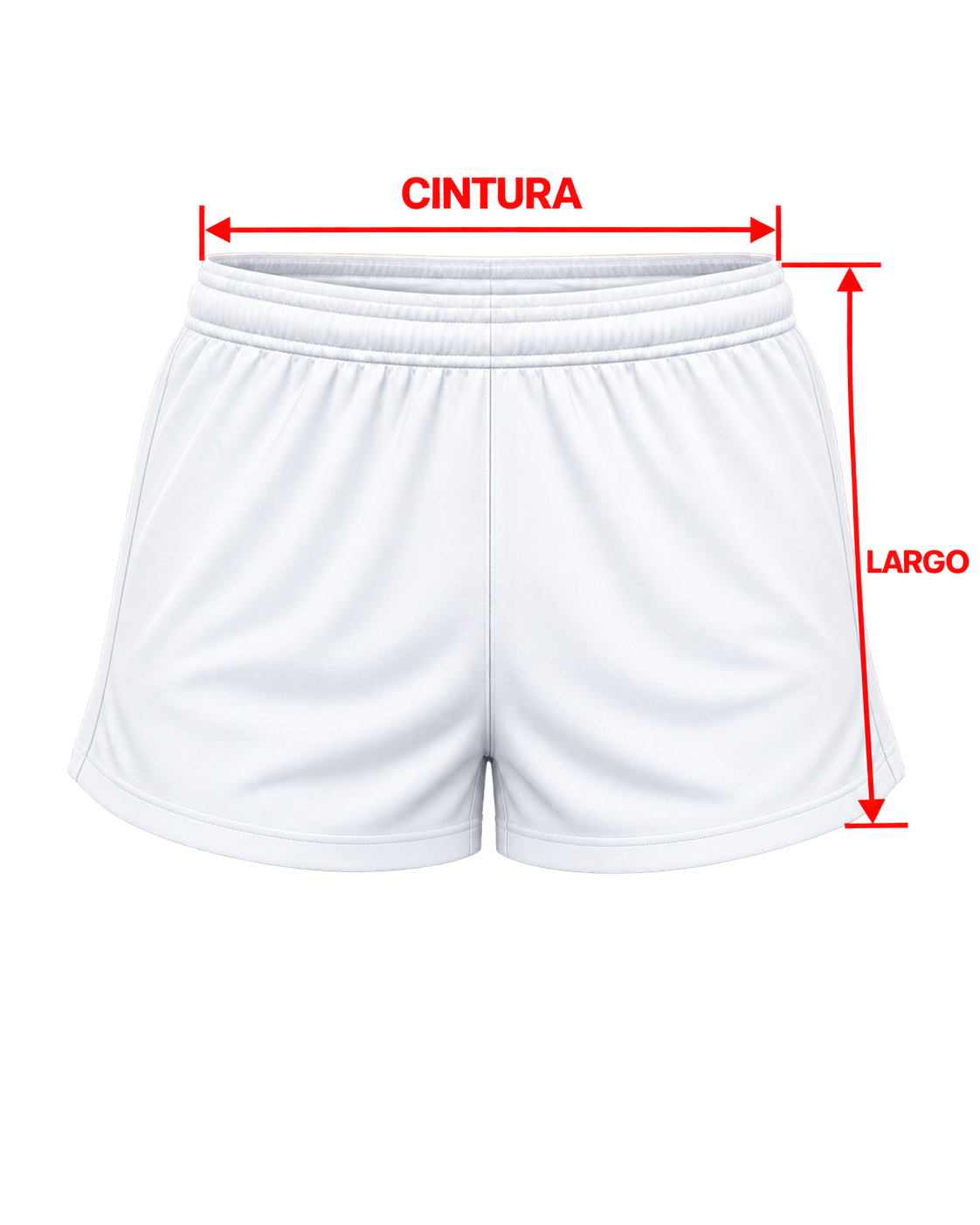 Cómo medir short femenino