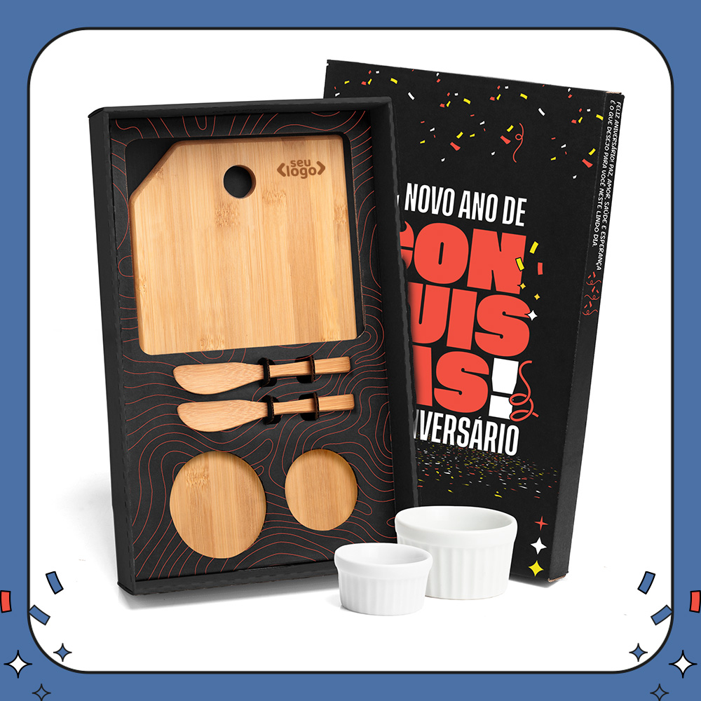 Kit Petisco Sabores & Charme - 5 peças