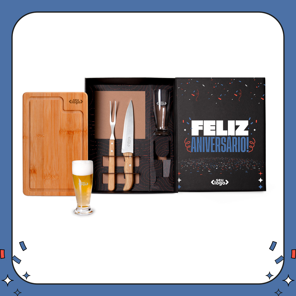 Kit Churrasco & Brinde (5 peças)