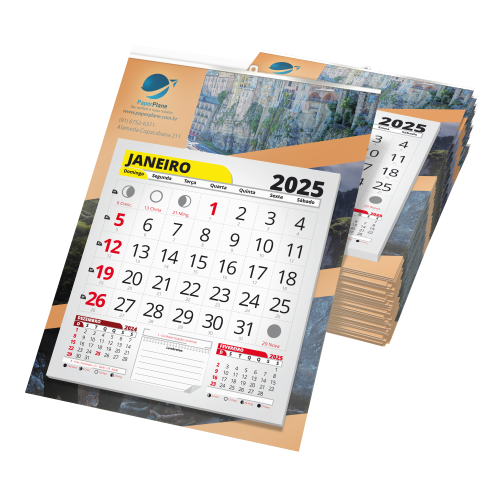 Calendário Personalizado 2025