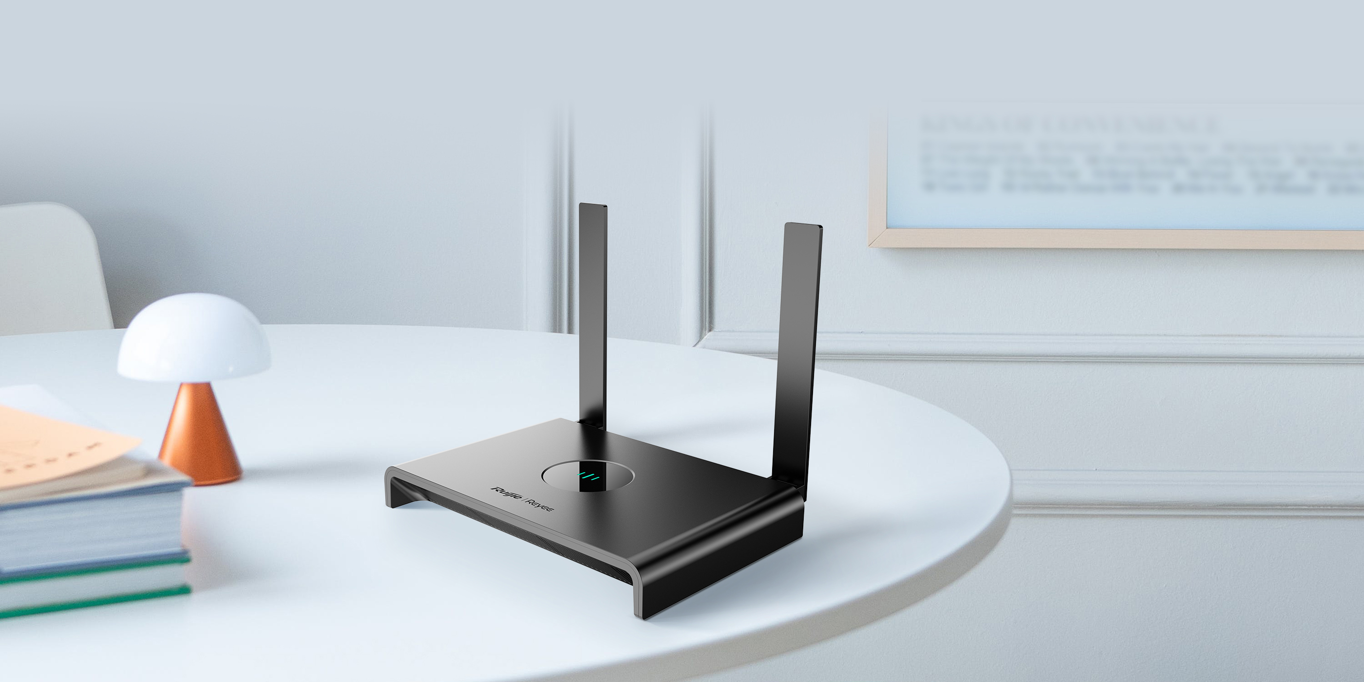 Router Ruijie RG-EW300N N300 - Compacto y elegante, 2 antenas