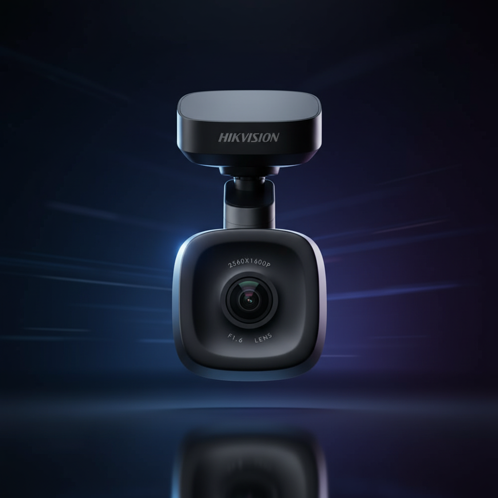 Dash Cam Hikvision AE-DC5013-F6 - Vista frontal y lateral