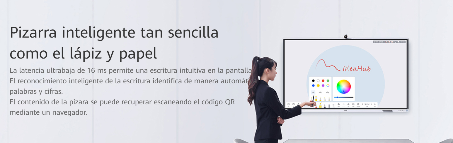 HUAWEI IdeaHub S2 en sala de juntas