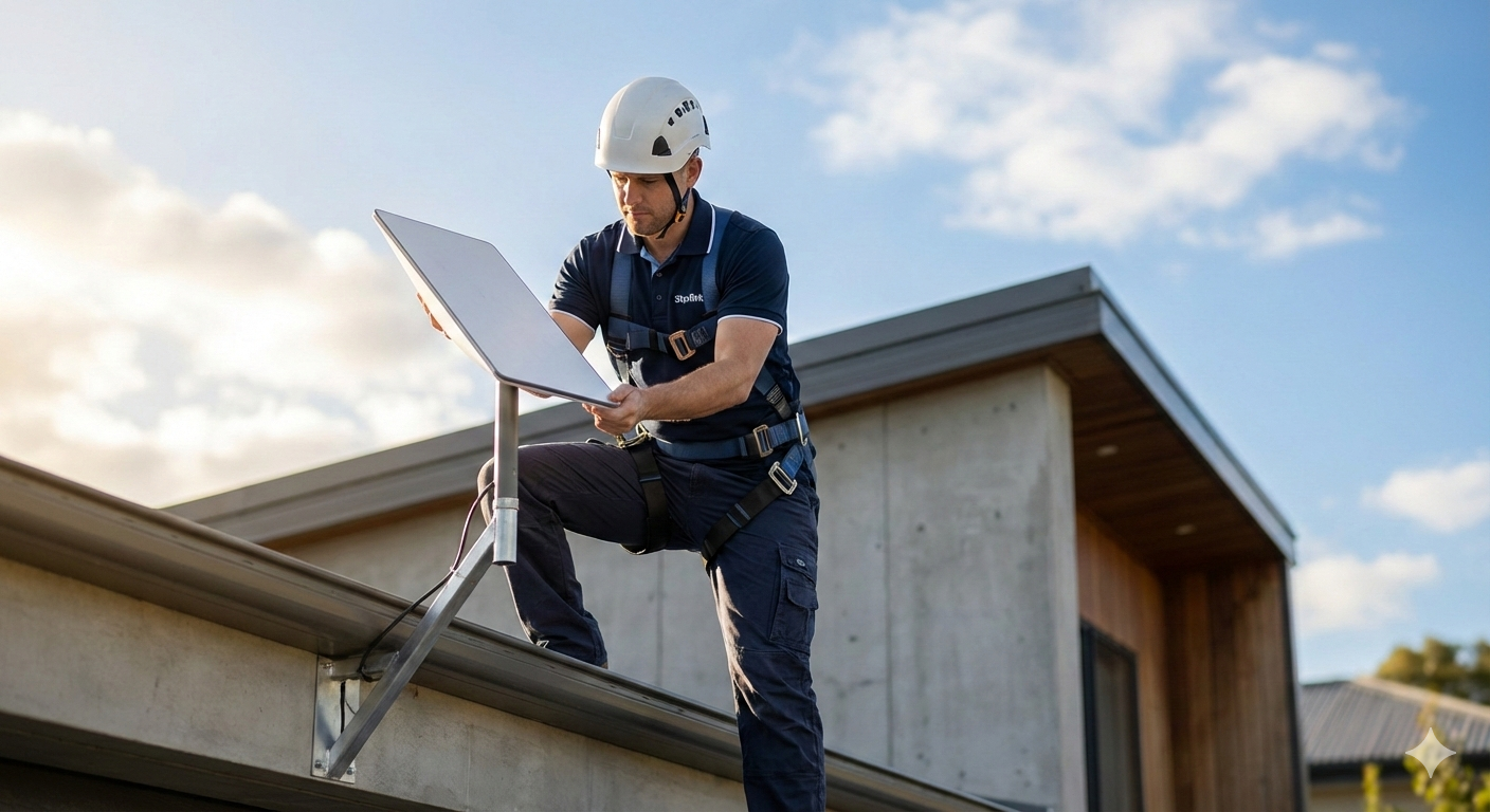 Instalación Starlink