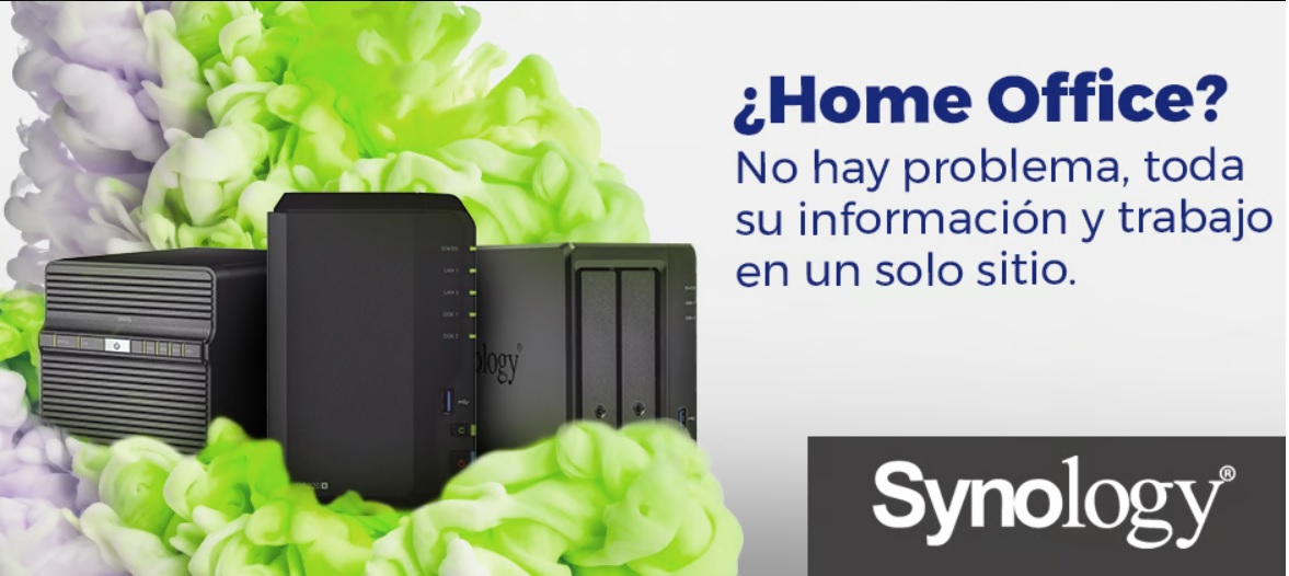 Home office con NAS Synology - toda tu información en un solo sitio