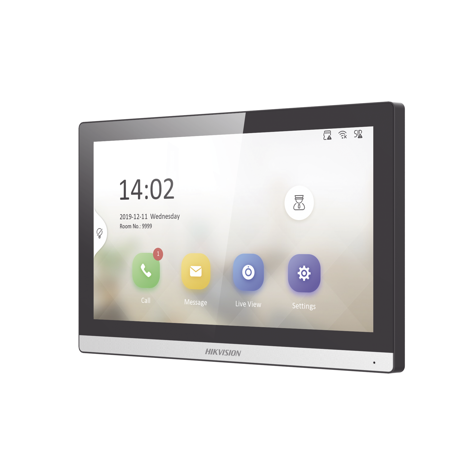 Monitor interior con visualización de múltiples cámaras