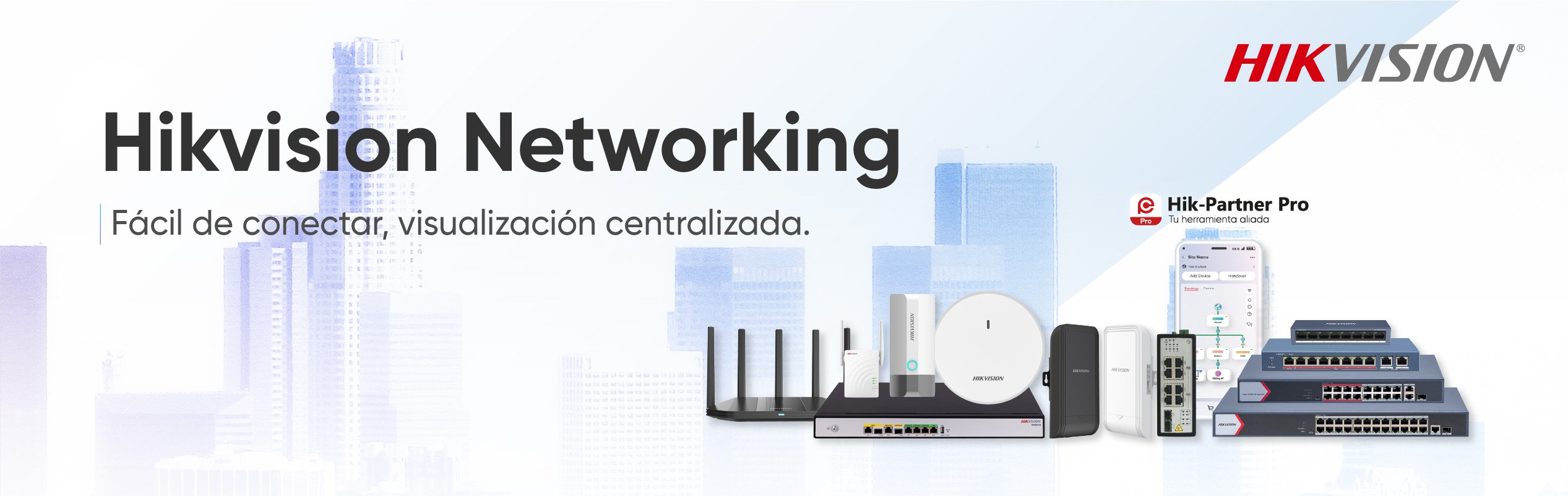 Soluciones de Networking Hikvision para el hogar