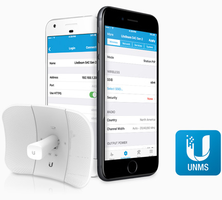 Gesti&oacute;n UNMS / airOS 8 de Ubiquiti
