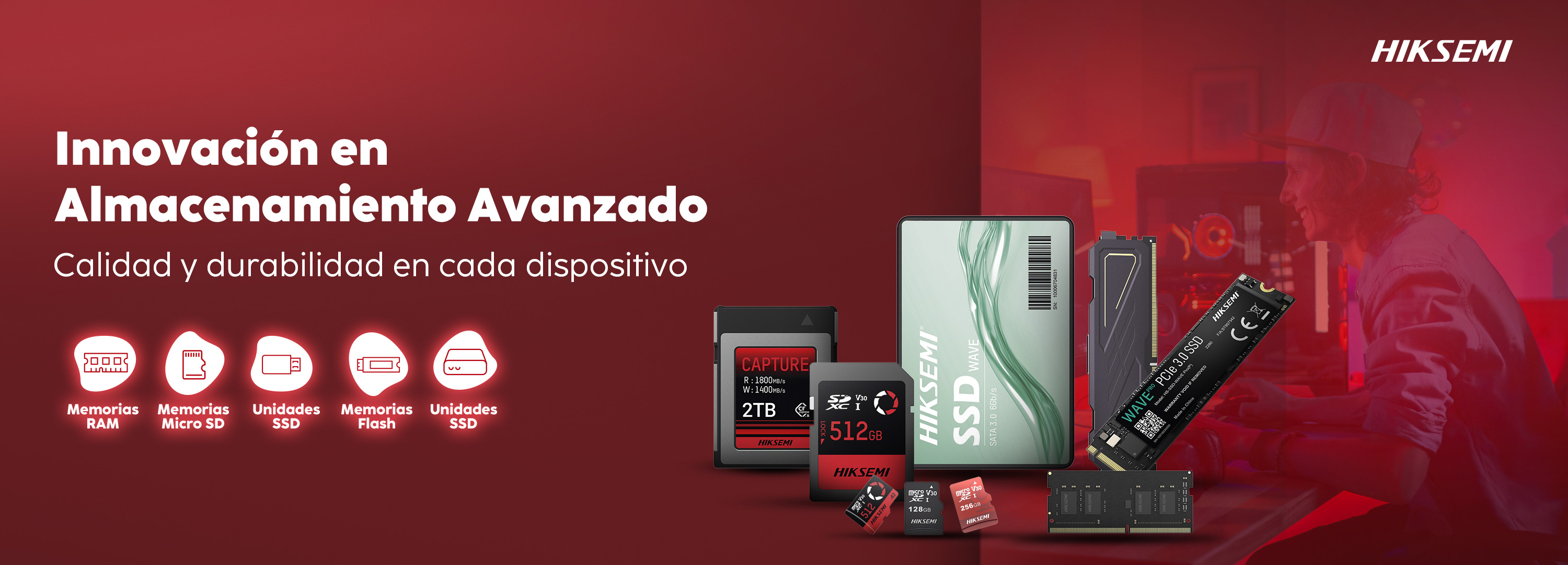 Solución de almacenamiento SSD HIKSEMI en entorno empresarial