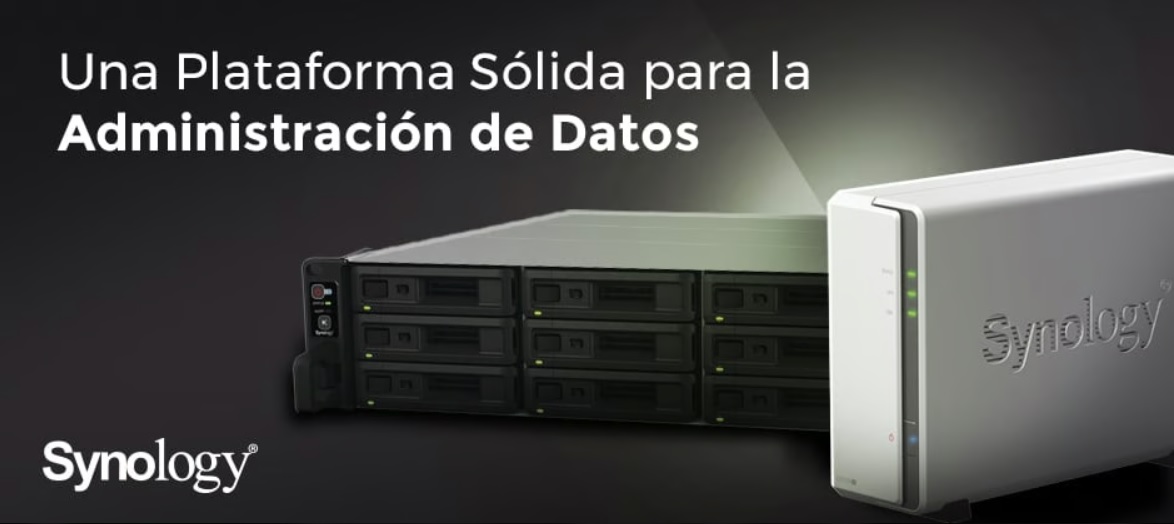 Plataforma sólida de administración de datos Synology