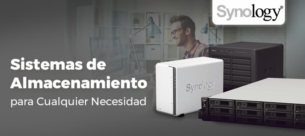 Sistema de almacenamiento Synology para hogar, negocio y empresas